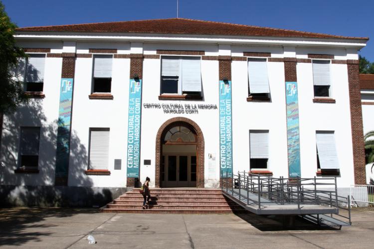 El Centro Cultural Haroldo Conti, hoy cerrado por decisión del gobierno nacional.